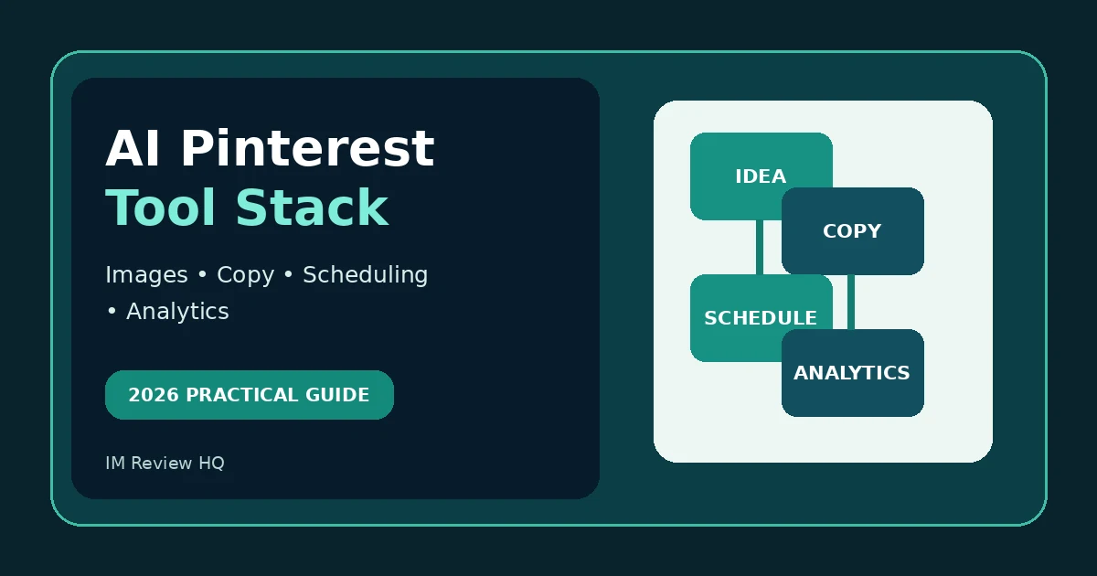 AI Pinterest Tool Stack for Affiliate Marketers in 2026