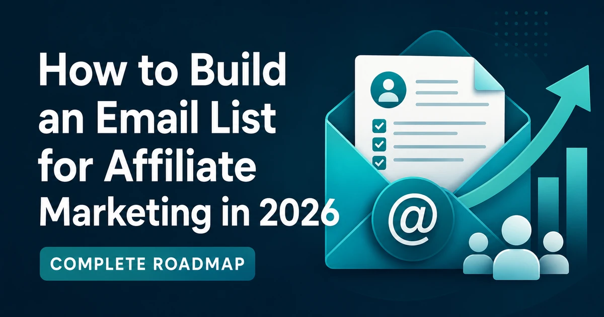 How to Build an Email List for Affiliate Marketing in 2026