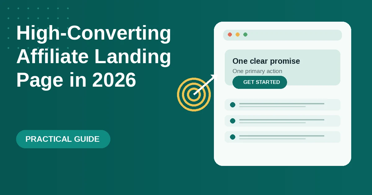 How to Build a High-Converting Affiliate Landing Page in 2026