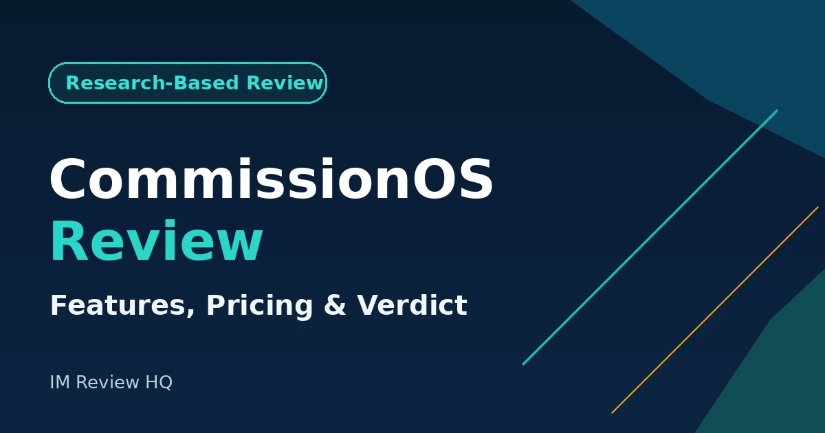 CommissionOS Review 2026