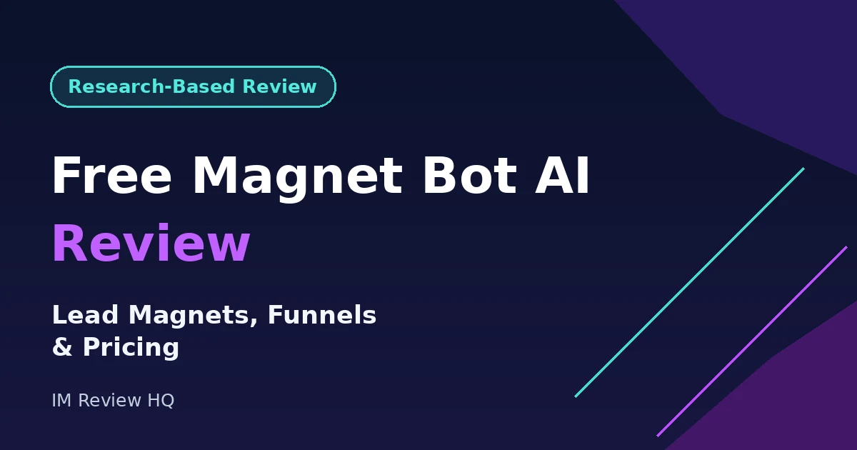 Free Magnet Bot AI Review 2026