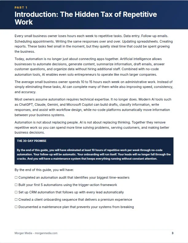 Same document page after Rebrand My PLR styling with branded headings and callout boxes